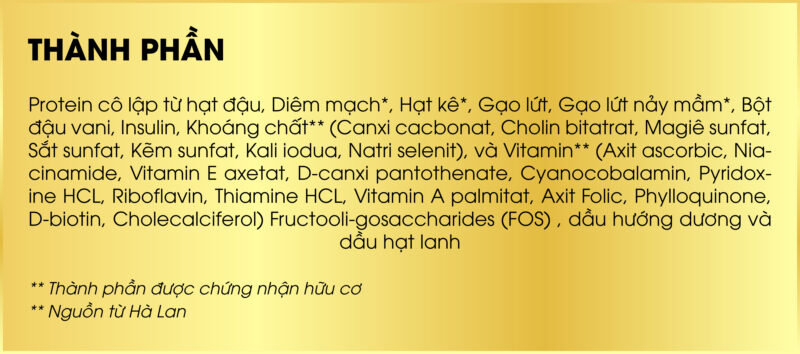 Thành phần Miwako